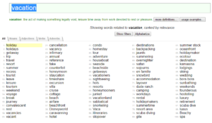 reverse dictionary